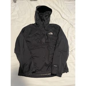 The North Face Jacket Womens M Black Windbreaker Hyvent